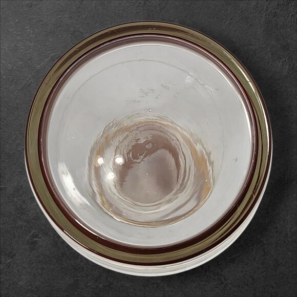 Vintage Culver Tortoiseshell Decanter with Stopper 22K Gold Barware Brown - Picture 8 of 12